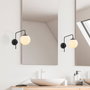 Opviq Lámpara de pared Blanco y Negro